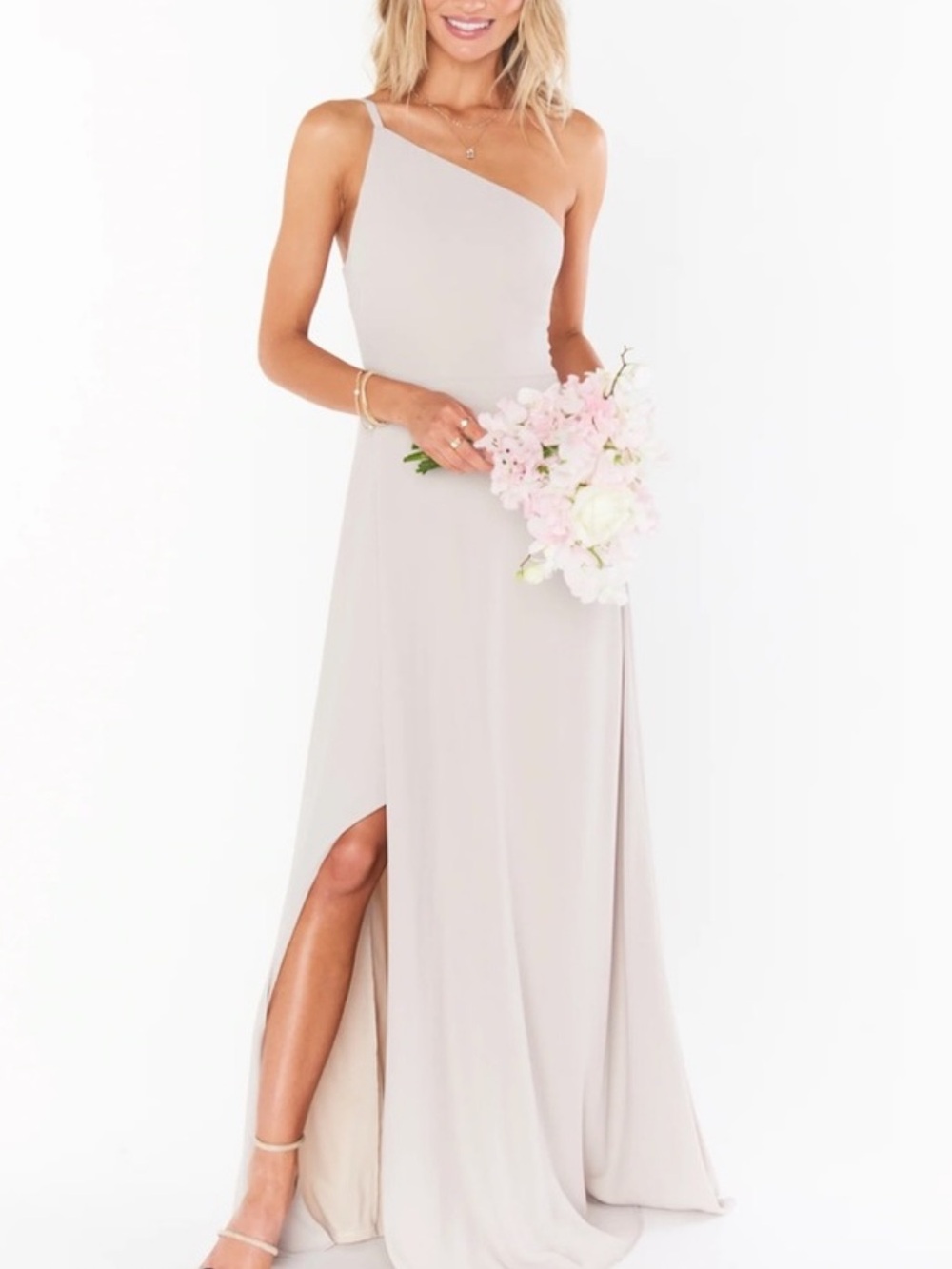 Show Me Your MuMu One-Shoulder Floor-Length Dress